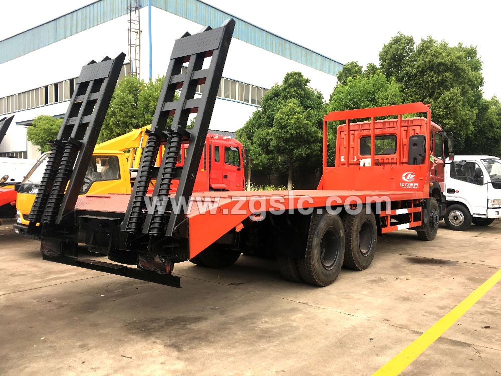 程力黃牌東風(fēng)特商后八輪平板運輸車（國五）